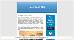 Desktop Screenshot of nacenace.wordpress.com