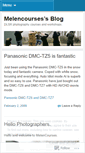 Mobile Screenshot of melencourses.wordpress.com