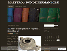 Tablet Screenshot of jualberto40.wordpress.com