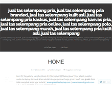 Tablet Screenshot of jualtasselempangpolo.wordpress.com
