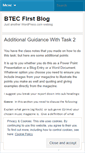 Mobile Screenshot of btecfirstblog.wordpress.com