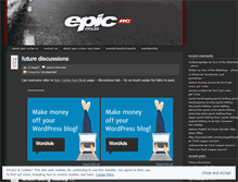 Tablet Screenshot of epicrc.wordpress.com