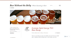 Desktop Screenshot of beerwithoutthebelly.wordpress.com