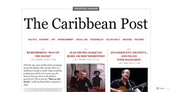 Desktop Screenshot of caribbeanpost.wordpress.com