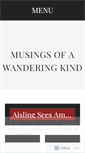 Mobile Screenshot of musingsofawanderingkind.wordpress.com