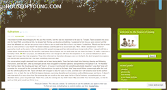 Desktop Screenshot of houseofyoung.wordpress.com