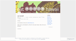 Desktop Screenshot of eatlocalhawaii.wordpress.com