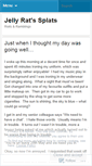 Mobile Screenshot of jellyrat.wordpress.com