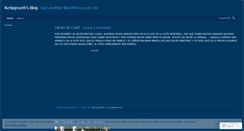 Desktop Screenshot of kerlygisseth.wordpress.com