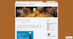 Desktop Screenshot of beyondeventsflweddings.wordpress.com