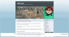 Desktop Screenshot of helpfulhazel.wordpress.com