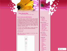 Tablet Screenshot of daisybeaute.wordpress.com