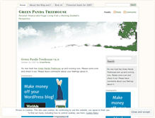 Tablet Screenshot of greenpanda.wordpress.com