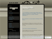 Tablet Screenshot of ibonblog.wordpress.com