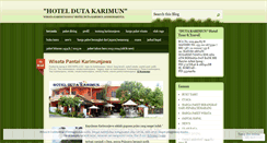 Desktop Screenshot of karimunjawa.wordpress.com