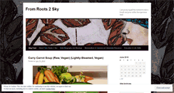 Desktop Screenshot of fromroots2sky.wordpress.com