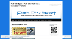 Desktop Screenshot of parkcitysport.wordpress.com