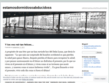 Tablet Screenshot of estamosdormidosoabducidoss.wordpress.com