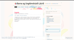 Desktop Screenshot of latrid.wordpress.com