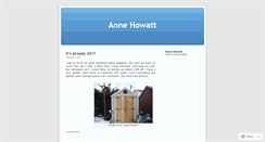 Desktop Screenshot of annehowatt.wordpress.com