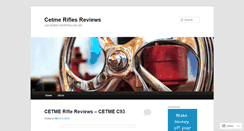 Desktop Screenshot of cetmeriflesreviews.wordpress.com