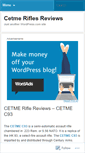 Mobile Screenshot of cetmeriflesreviews.wordpress.com