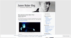 Desktop Screenshot of jamesmaker.wordpress.com