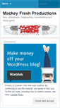 Mobile Screenshot of mackeyfresh.wordpress.com
