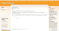 Desktop Screenshot of fantagethebest.wordpress.com