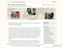 Tablet Screenshot of mediamapresource.wordpress.com
