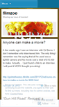 Mobile Screenshot of filmzoo.wordpress.com