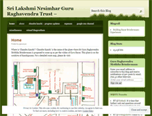Tablet Screenshot of gururayar.wordpress.com