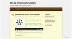 Desktop Screenshot of christianfacebook.wordpress.com