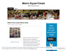 Tablet Screenshot of momskycenforum.wordpress.com