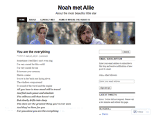 Tablet Screenshot of noahmetallie.wordpress.com
