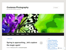 Tablet Screenshot of costanzaphotography.wordpress.com