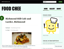 Tablet Screenshot of foodchee.wordpress.com