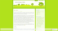 Desktop Screenshot of jyss422003.wordpress.com