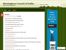 Tablet Screenshot of bhamcf.wordpress.com