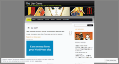 Desktop Screenshot of liargame.wordpress.com