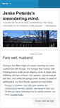 Mobile Screenshot of jenkapotente.wordpress.com