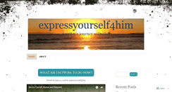 Desktop Screenshot of expressyourself4him.wordpress.com