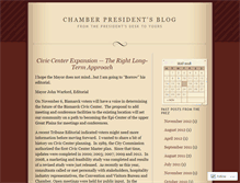 Tablet Screenshot of chamberprez.wordpress.com