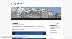 Desktop Screenshot of ojairambler.wordpress.com