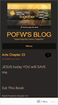 Mobile Screenshot of pofw.wordpress.com