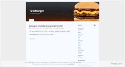 Desktop Screenshot of feedburger.wordpress.com