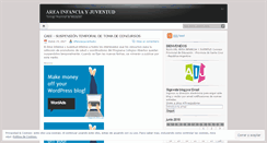 Desktop Screenshot of infanciayjuventudsc.wordpress.com