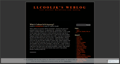 Desktop Screenshot of llcooljk.wordpress.com