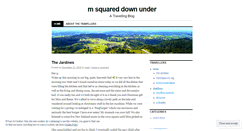 Desktop Screenshot of msquareddownunder.wordpress.com