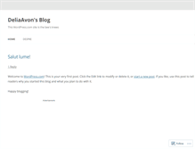 Tablet Screenshot of deliavonmyblog.wordpress.com